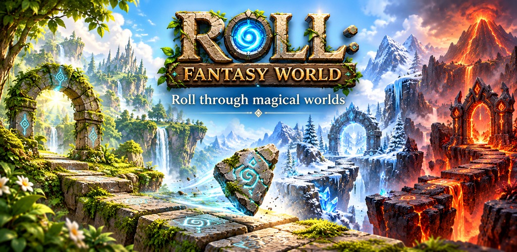 Roll: Fantasy World key artwork